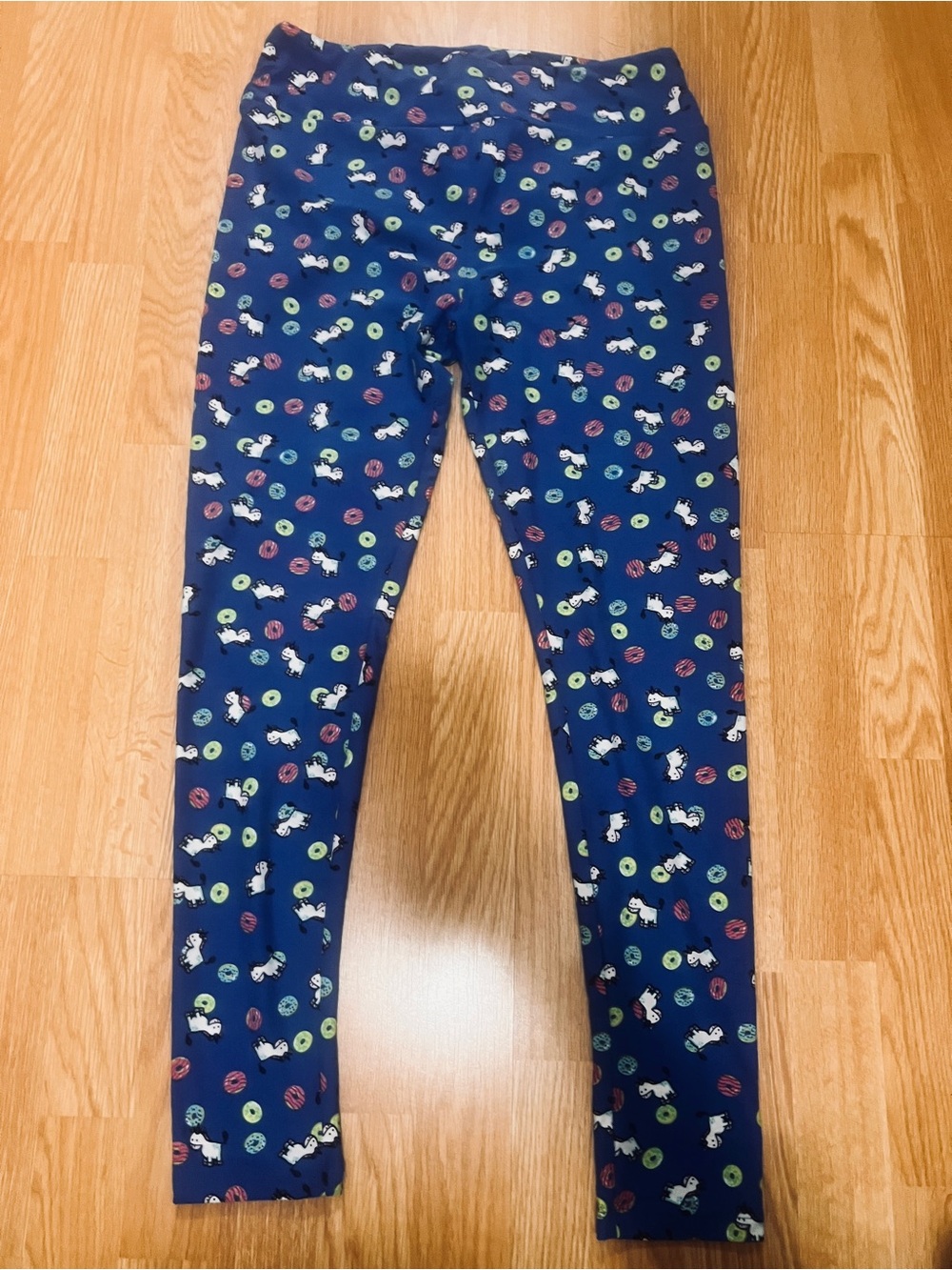 LulaRoe OS unicorn donut leggings- OS